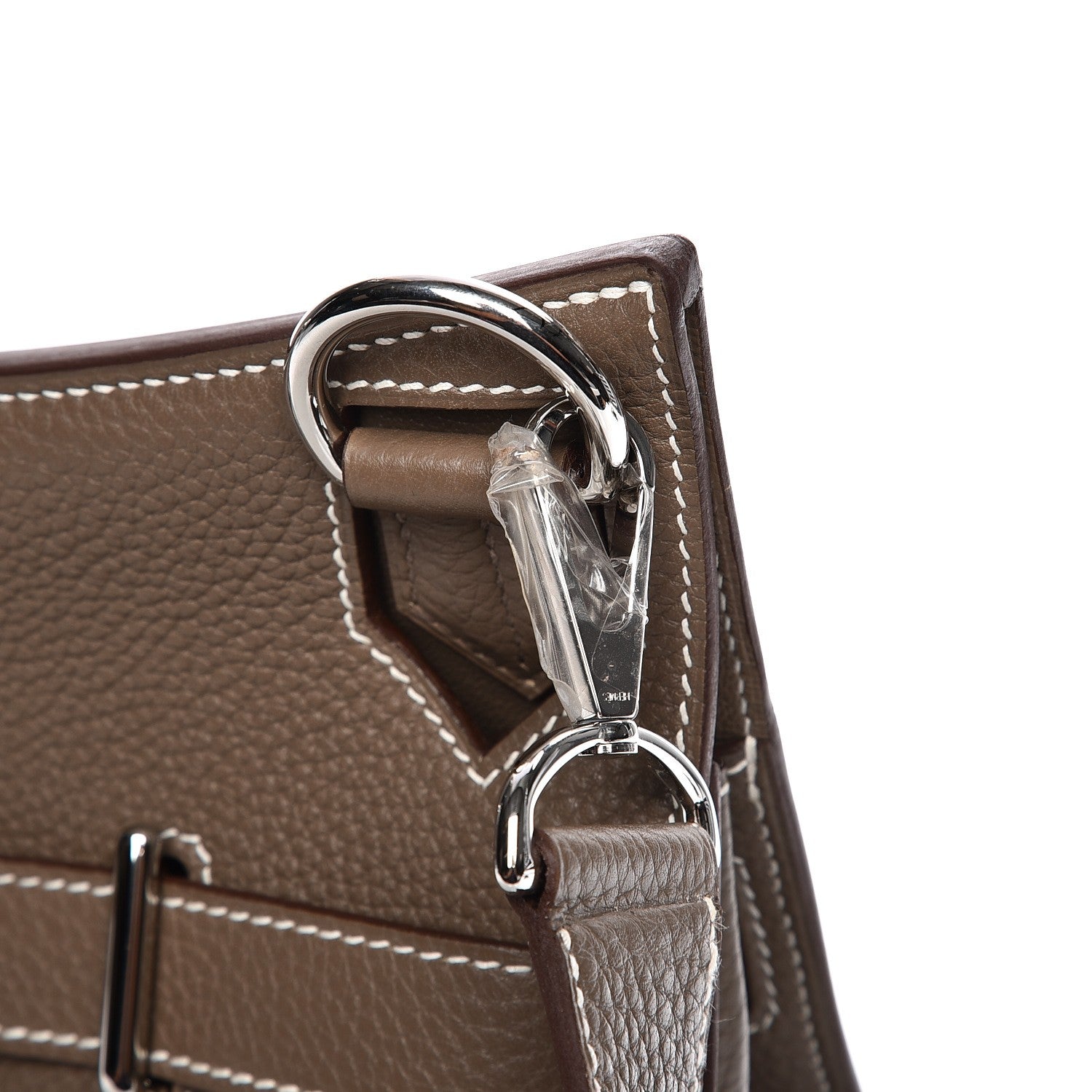 Hermes Taurillon Clemence Jypsiere 31 Etoupe 9 of 11