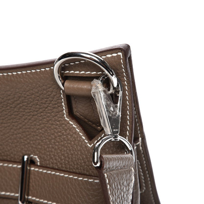 Hermes Taurillon Clemence Jypsiere 31 Etoupe 9 of 11