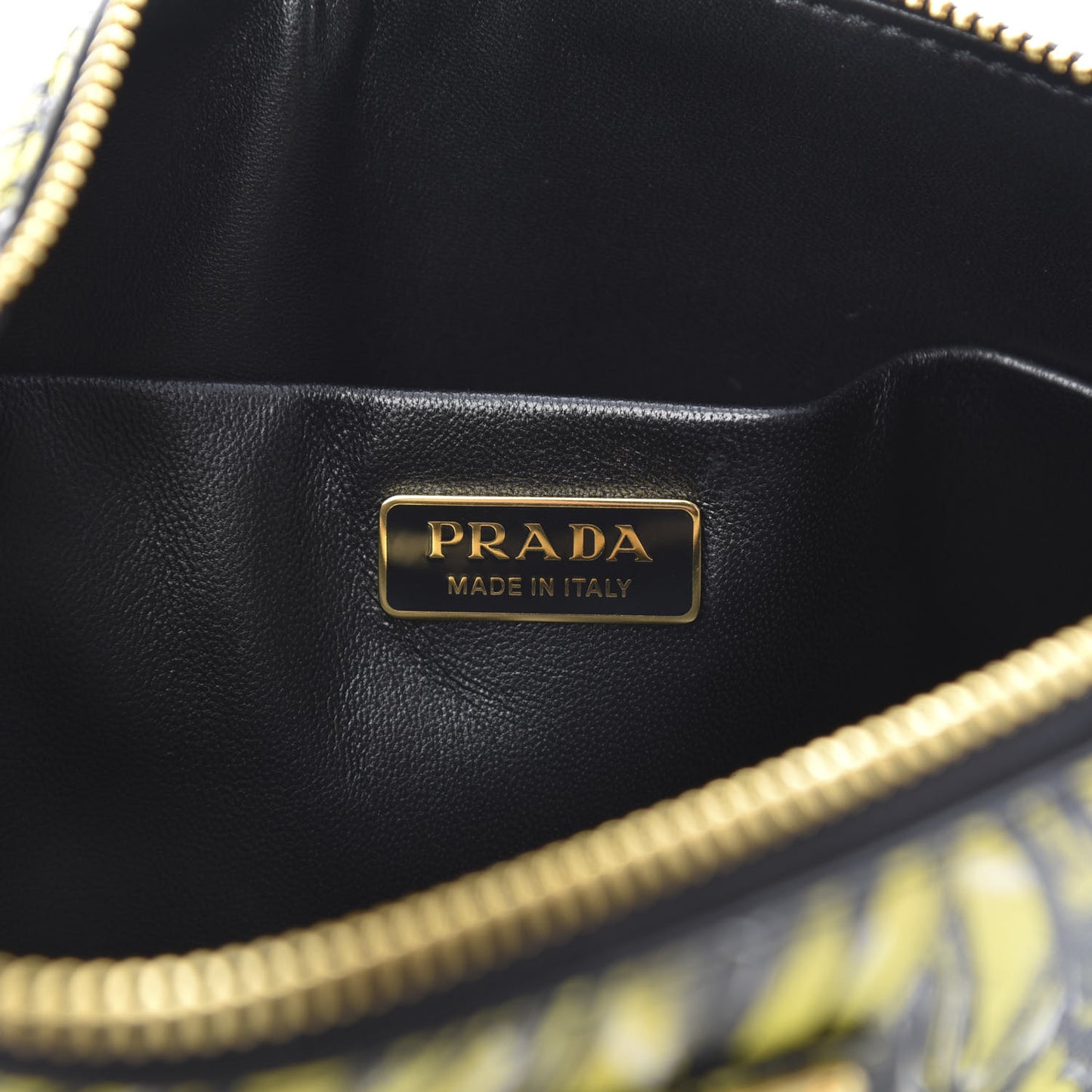 Saffiano Banane Clutch Giallo