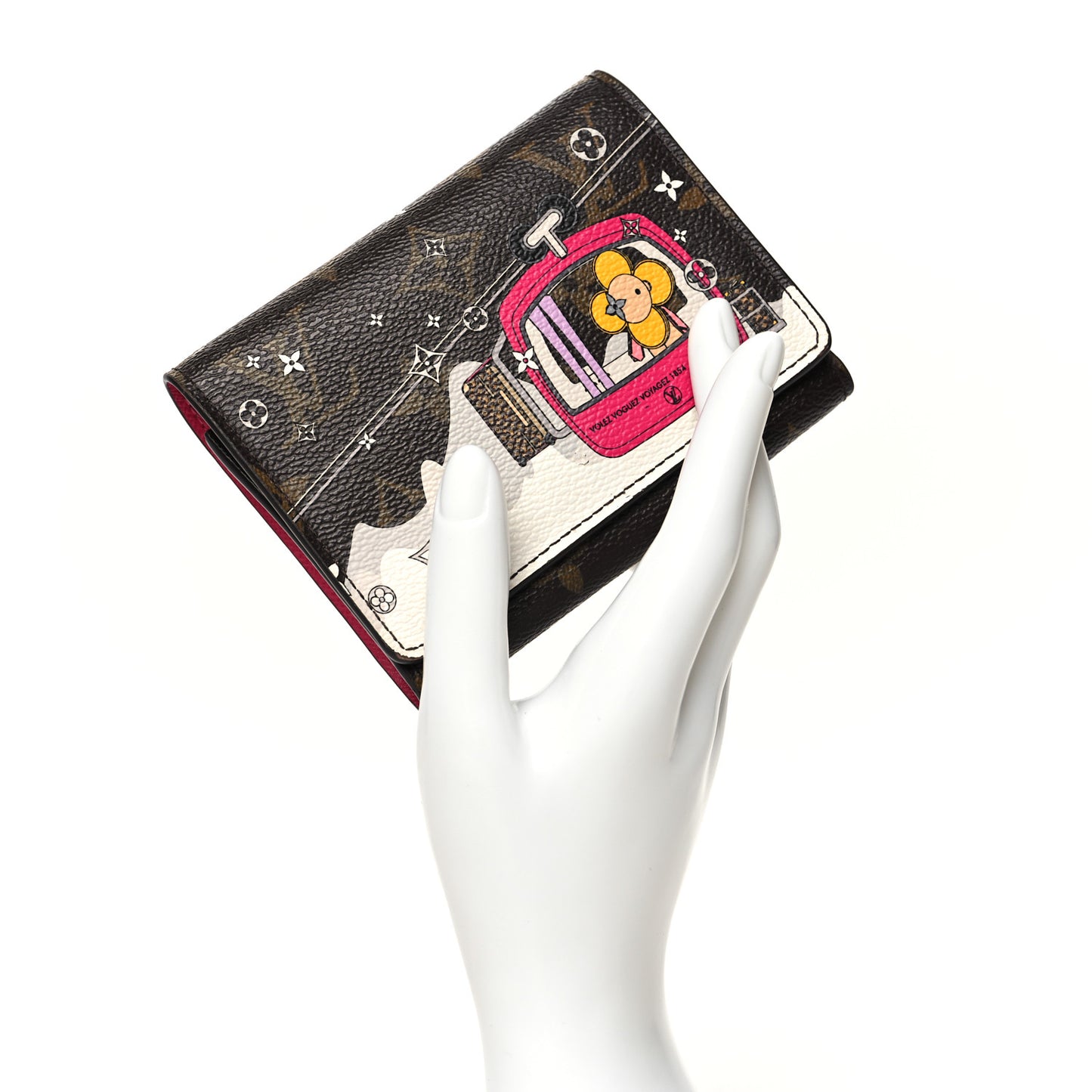 Monogram 2019 Christmas Animation Victorine Wallet Fuchsia