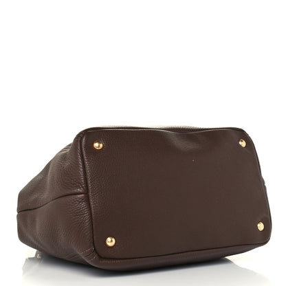 Prada Vitello Daino Shoulder Bag Caffe 4 of 11