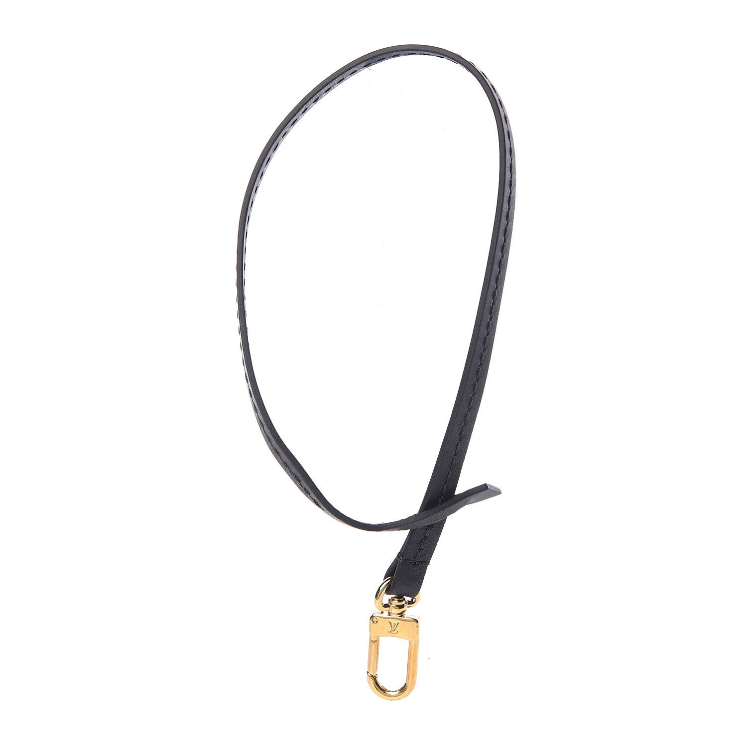 Louis Vuitton Calfskin Pochette Accessories Strap Brown 1 of 2