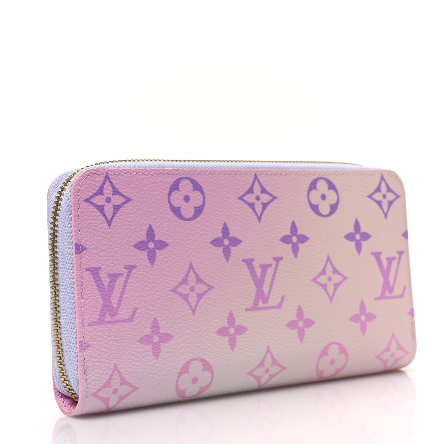 Louis Vuitton Monogram Giant Spring In The City Zippy Wallet Sunrise Pastel 3 of 7