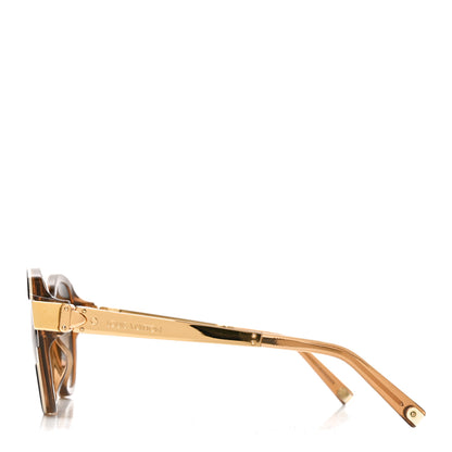 Louis Vuitton Petit Soupcon Cat Eye Sunglasses Z0487W Brown 3 of 7