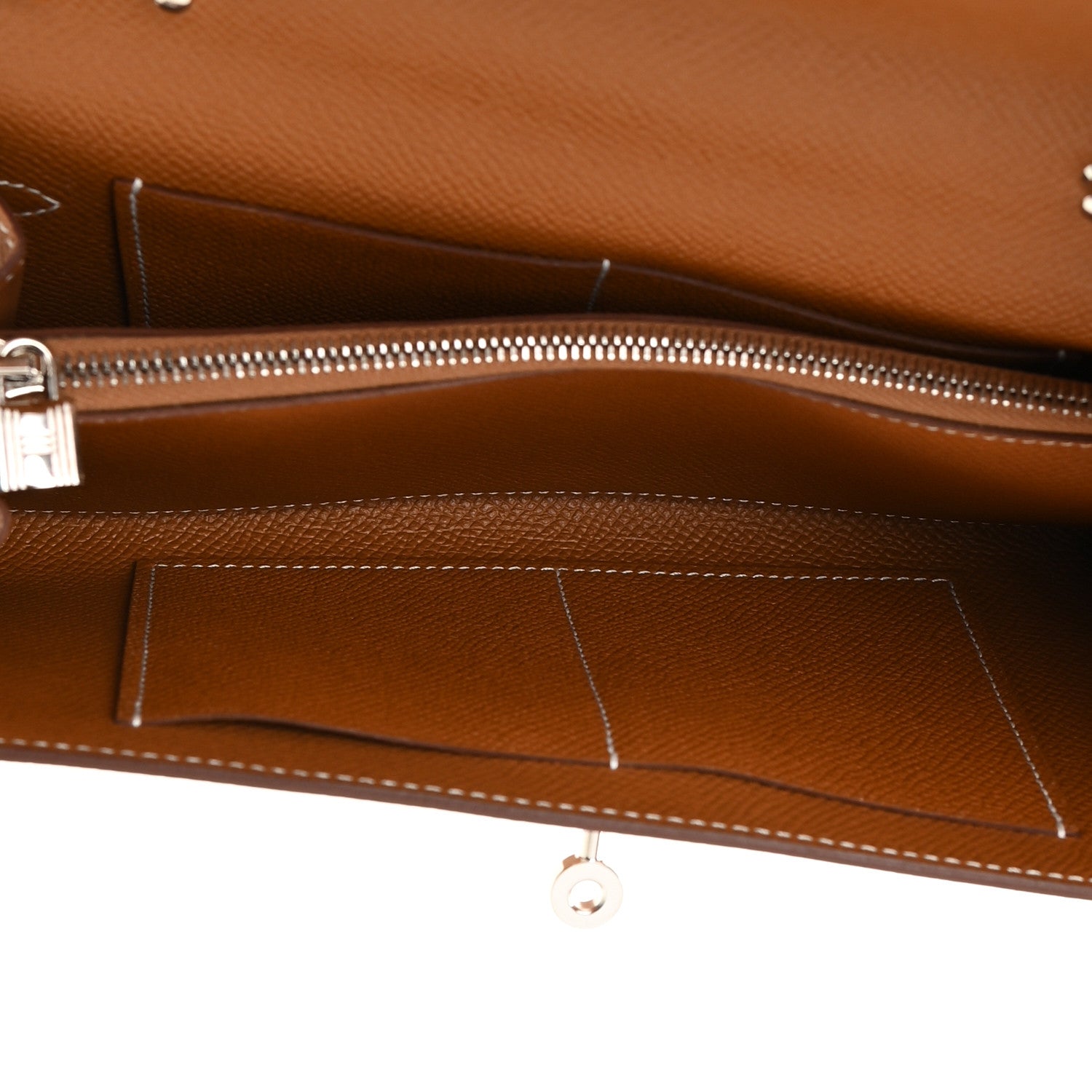 Hermes Epsom Kelly Wallet To Go Gold 5 of 12