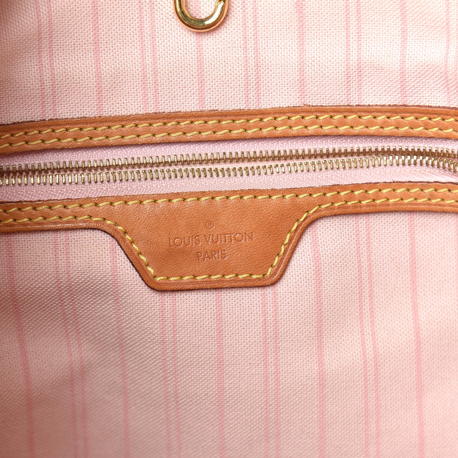 Louis Vuitton Damier Azur Delightful MM Rose Ballerine 6 of 18