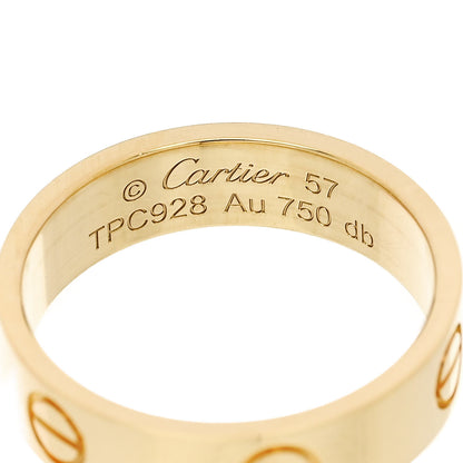 Cartier 18K Yellow Gold 5.5mm LOVE Ring 57 8 4 of 5