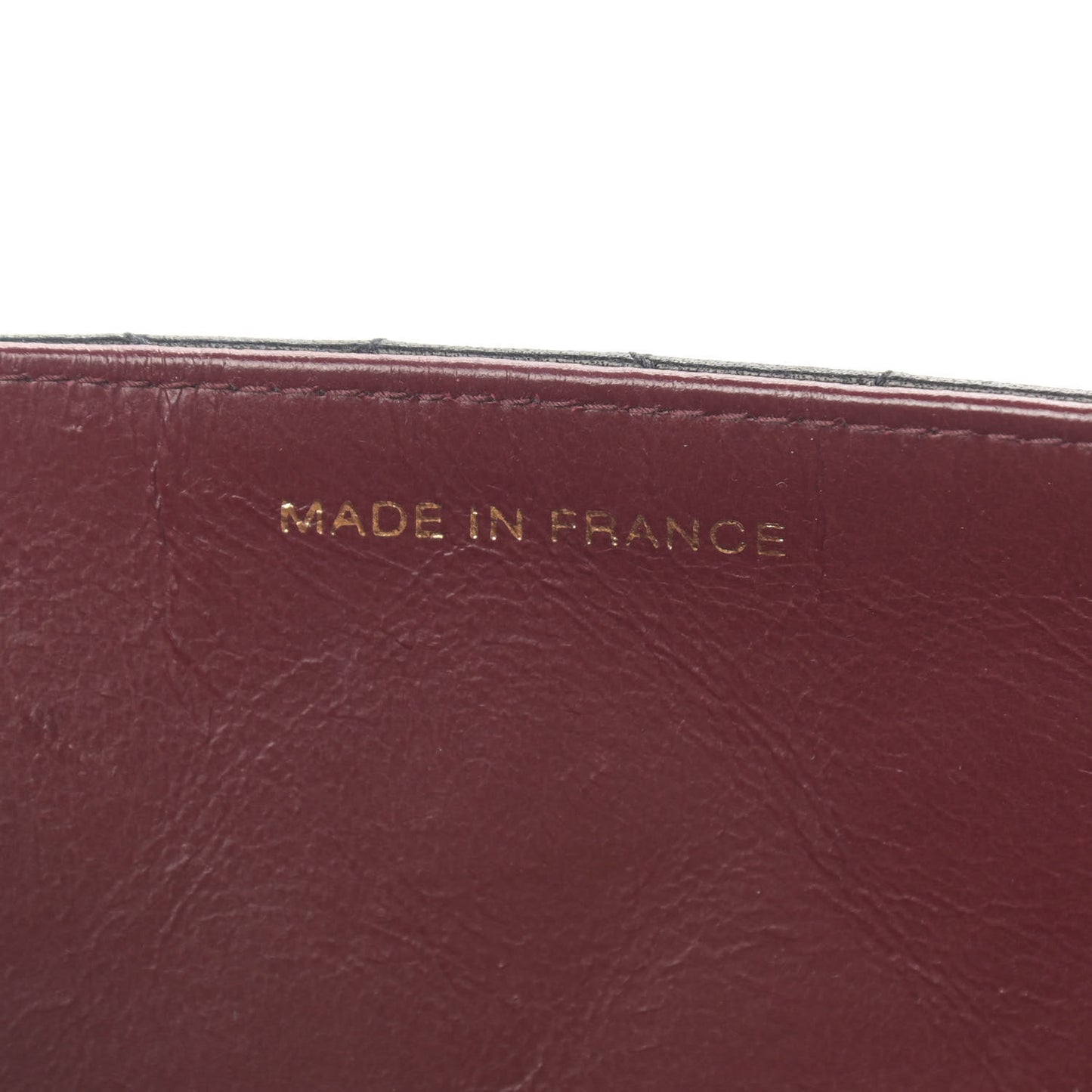 Lambskin Quilted Medium Single Flap Black