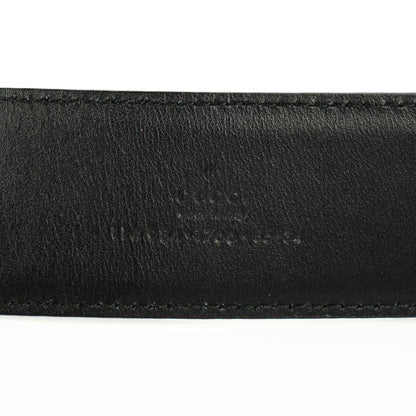 Gucci Guccissima Interlocking G Belt Black 85 34 6 of 8