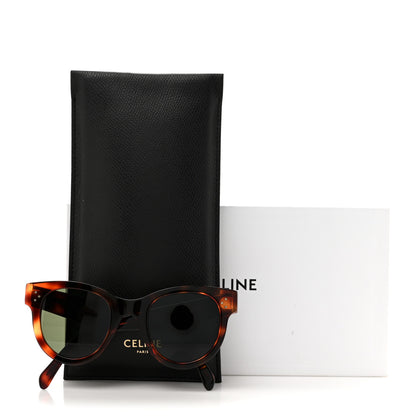 Celine Acetate Round Sunglasses CL4003IN Tortoise 7 of 7