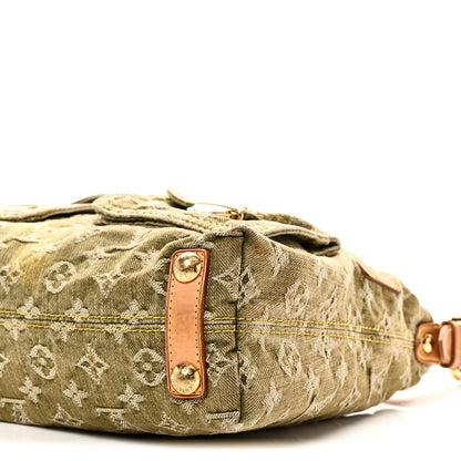 Louis Vuitton Monogram Denim Baggy PM Lichen 9 of 10