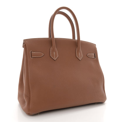 Hermes Togo Birkin 30 Gold 3 of 12