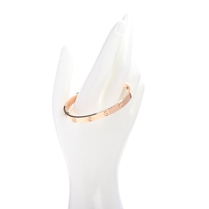 Cartier 18K Pink Gold LOVE Bracelet 18 2 of 5