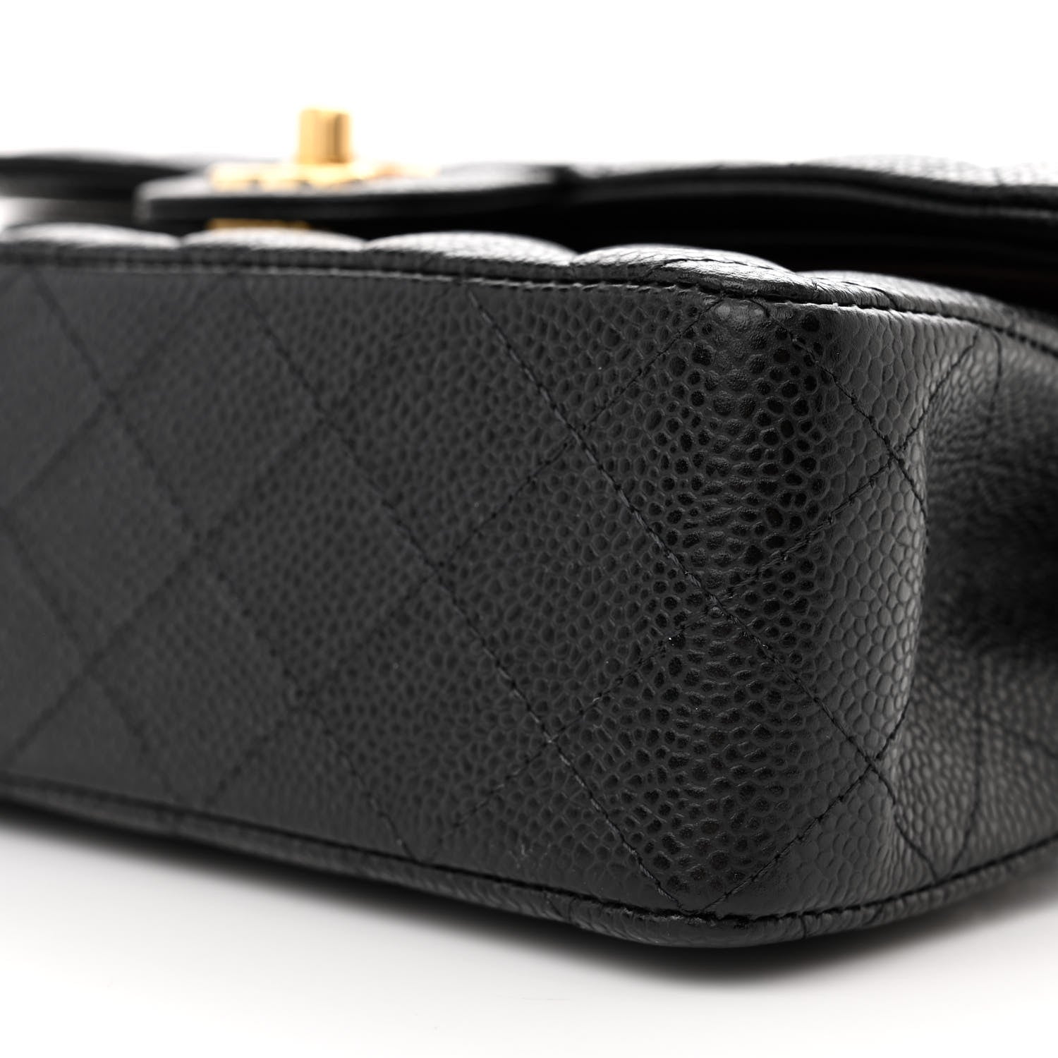 Chanel Caviar Quilted Small Double Flap Black 10 of 11