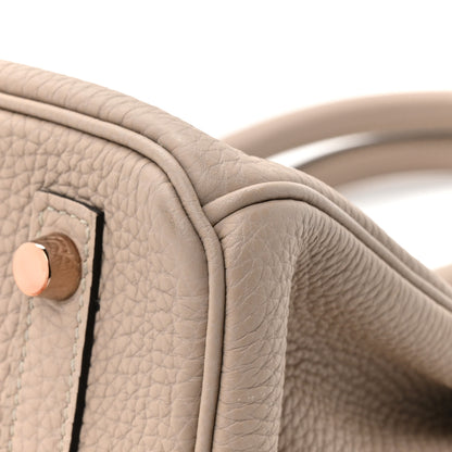 Hermes Togo Birkin 30 Gris Tourterelle 11 of 14
