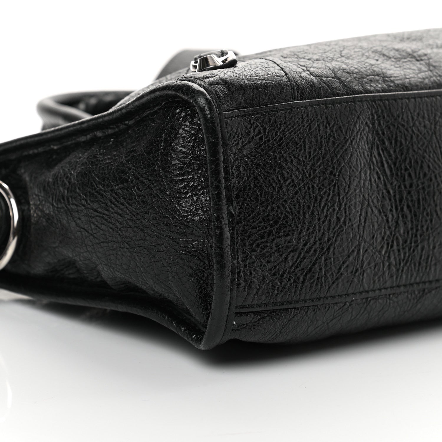 Balenciaga Agneau Classic Silver Hardware S City Black 9 of 10