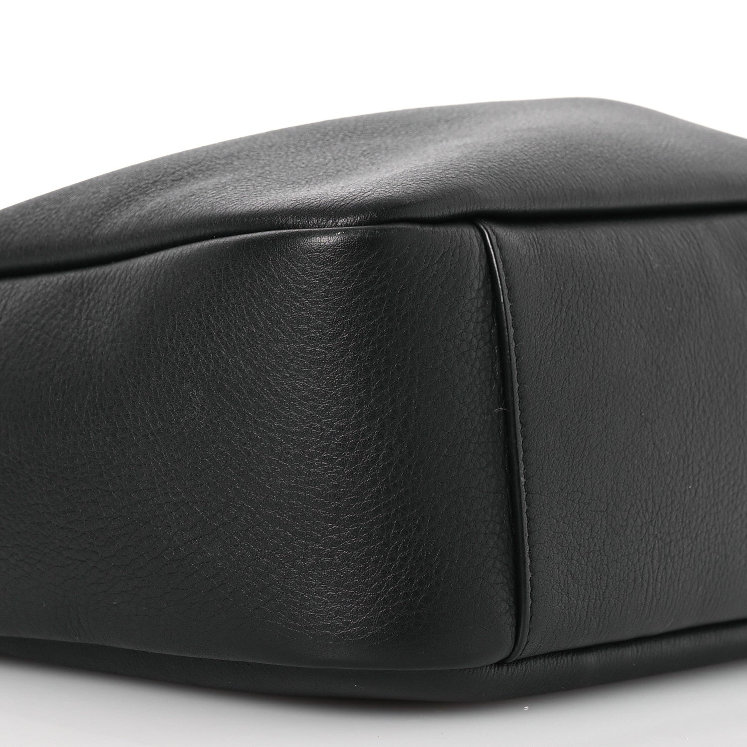 Saint Laurent Smooth Calfskin Small Le 5 A 7 Soft Hobo Black 11 of 17