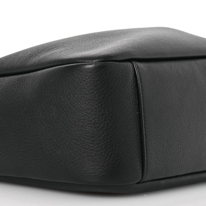 Saint Laurent Smooth Calfskin Small Le 5 A 7 Soft Hobo Black 11 of 17