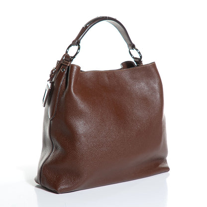 Prada Vitello Daino Hobo Bruciato 13 of 20
