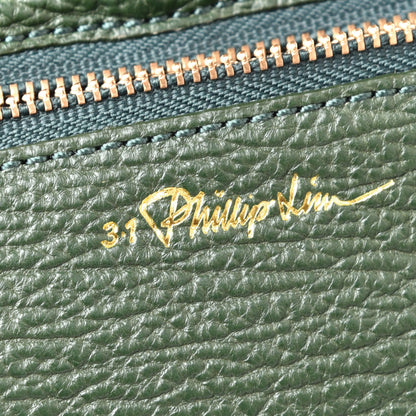 3.1 Phillip Lim Textured Calfskin Large Pashli Satchel Jade 6 of 9