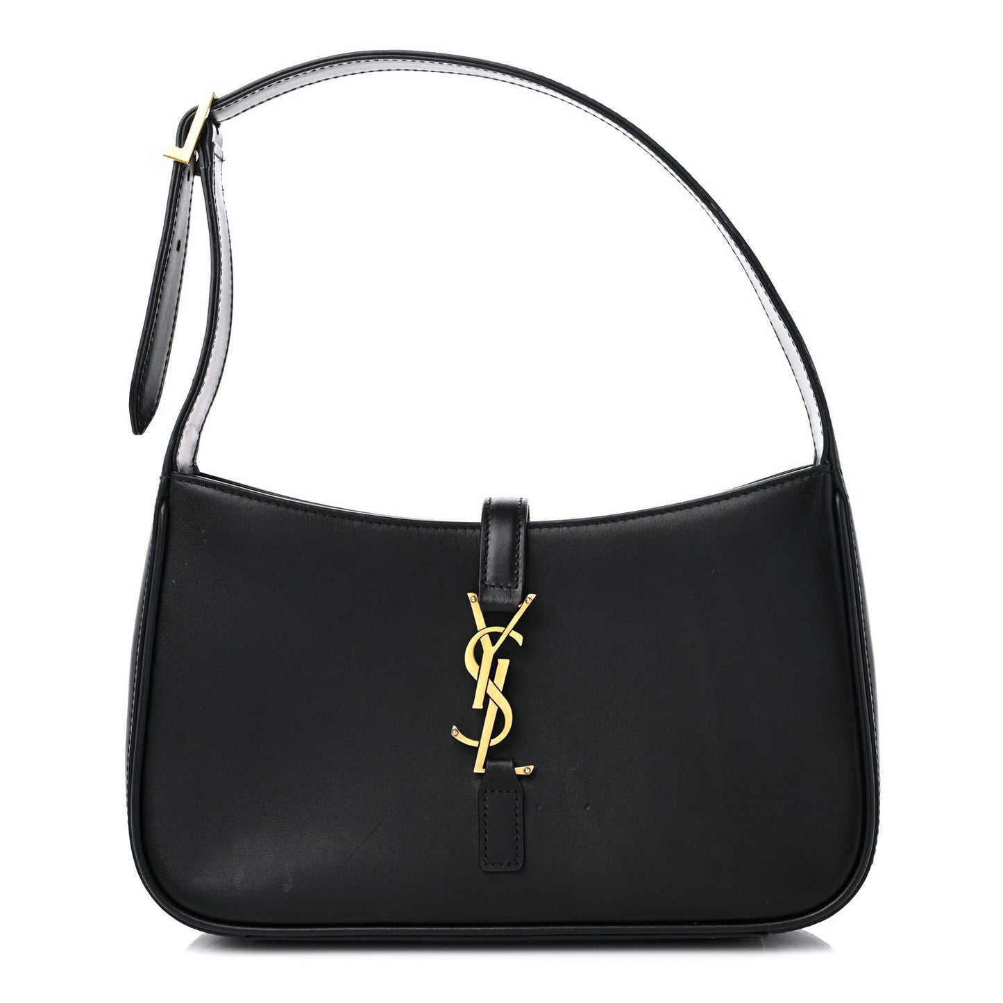 Smooth Calfskin Le 5 A 7 Hobo Black