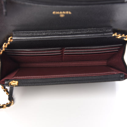 Chanel Caviar Quilted Wallet On Chain WOC Black 5 of 11