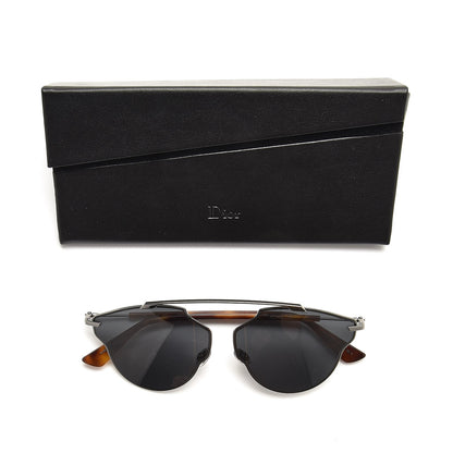 Christian Dior So Real Pop Sunglasses Dark Ruthenium Grey Havana 9 of 9