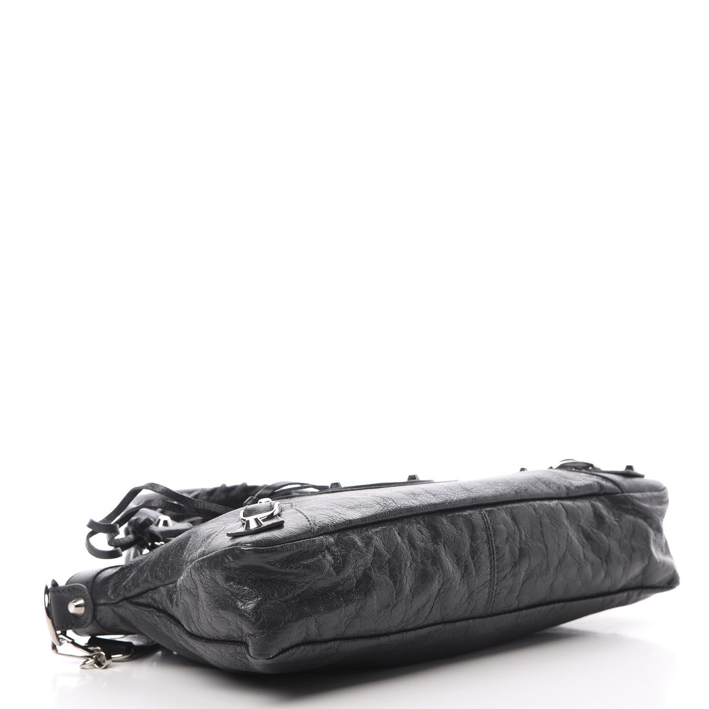 Agneau Classic Silver Hardware First Gris Fossile
