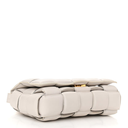 Bottega Veneta Nappa Maxi Intreccio Padded Cassette Crossbody Bag Chalk 4 of 11