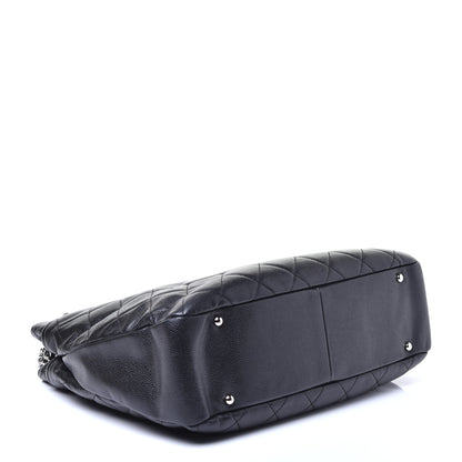 Chanel Caviar Quilted Timeless CC Soft Tote Black 4 of 9