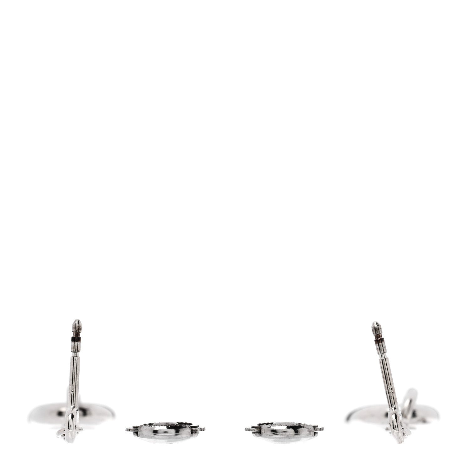 Hermes Sterling Silver Farandole Drop Earrings 3 of 6