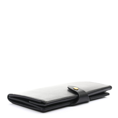 Burberry Calfskin Harlow Long Wallet Black 3 of 12