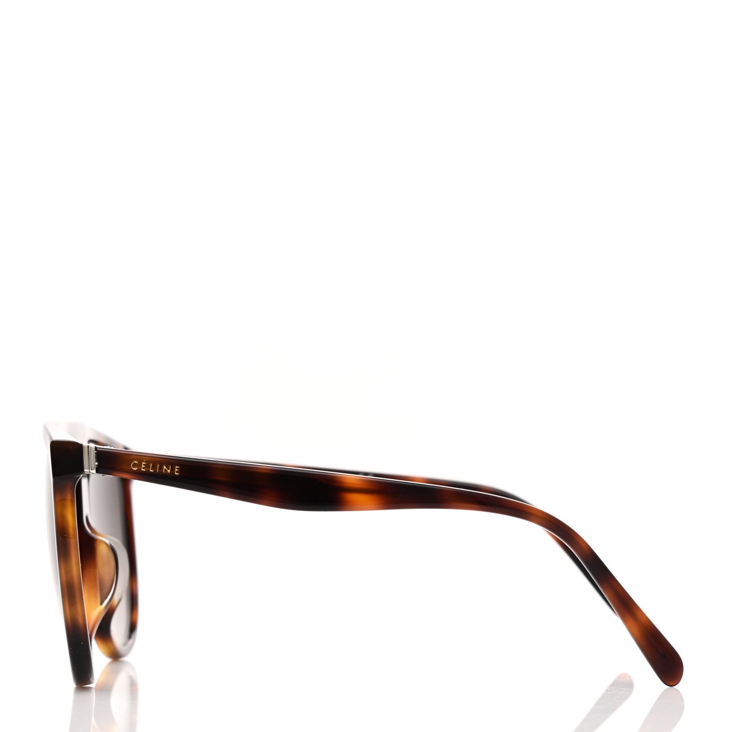 Celine Thin Shadow Sunglasses CL40006I Havana 3 of 7