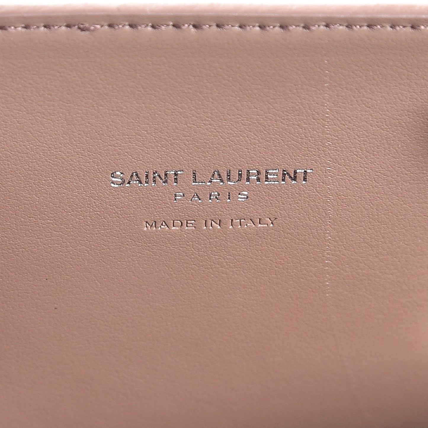 Grained Calfskin Nano Sac De Jour Taupe