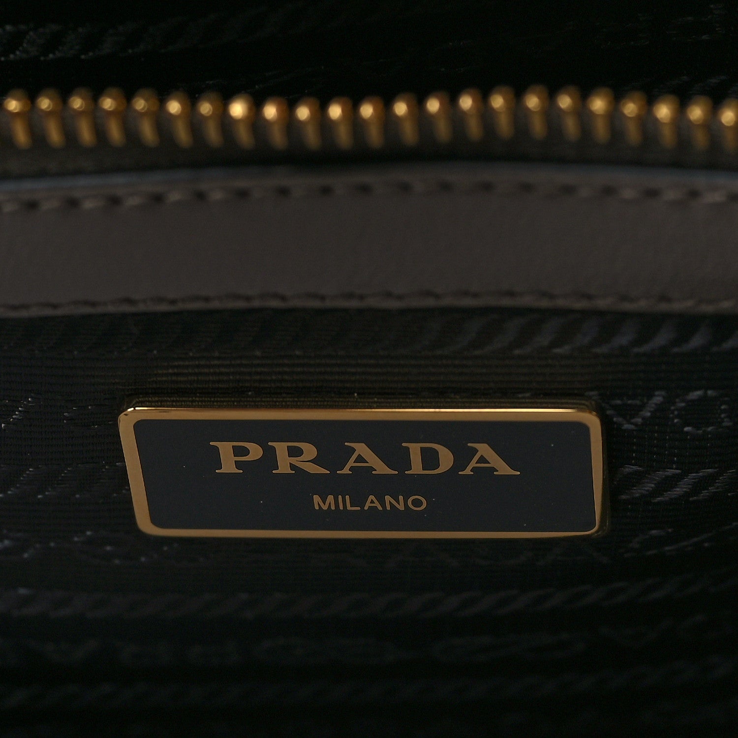 Prada Saffiano Metal Top Handle Argilla 6 of 9