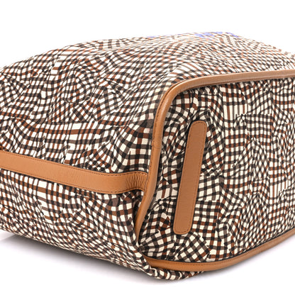 MCM Visetos Large Liz Reversible Shopper Tote Cognac 17 of 19