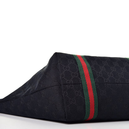 Gucci Monogram Medium Jolicoeur Tote Black 12 of 17