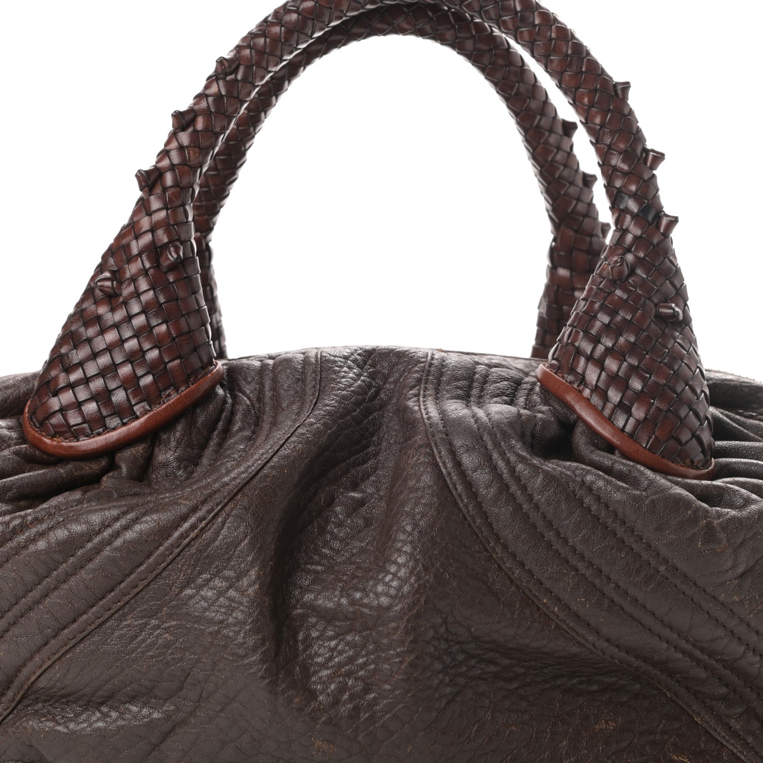 Fendi Nappa Nuvolata Spy Bowler Moro 10 of 10