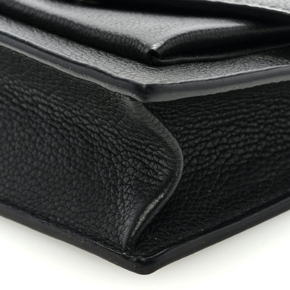 Louis Vuitton Soft Calfskin Mini My Lockme Chain Pochette Black 8 of 8