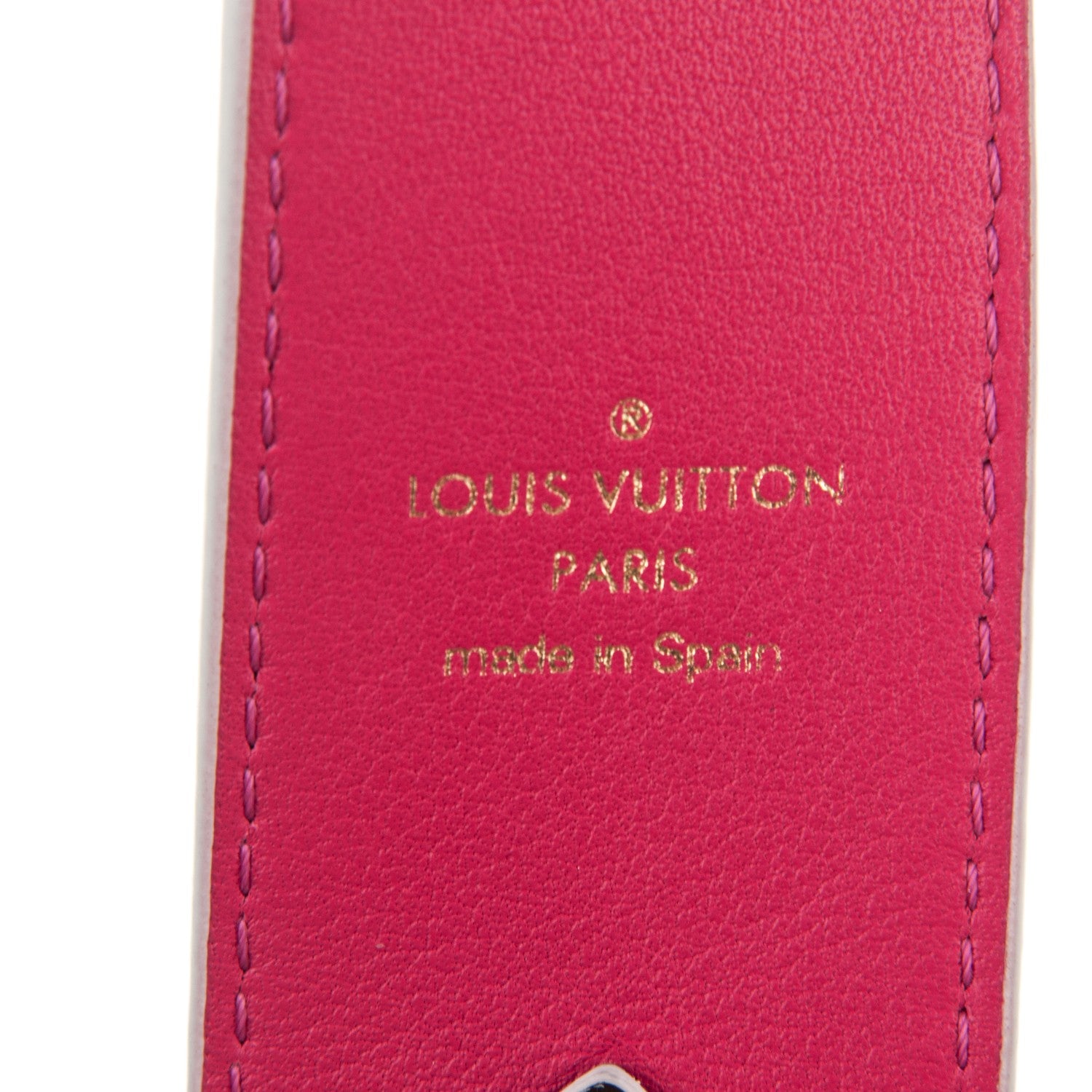 Louis Vuitton Monogram Bandouliere Shoulder Strap Hot Pink 5 of 5