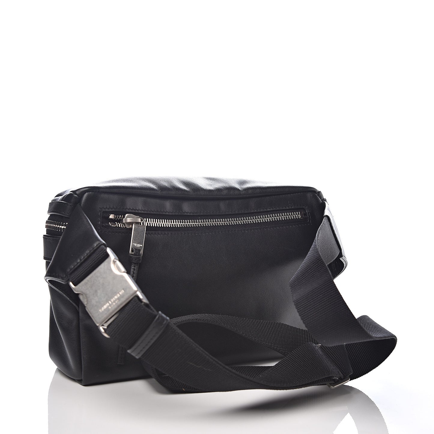 Calfskin City Belt Bag Black