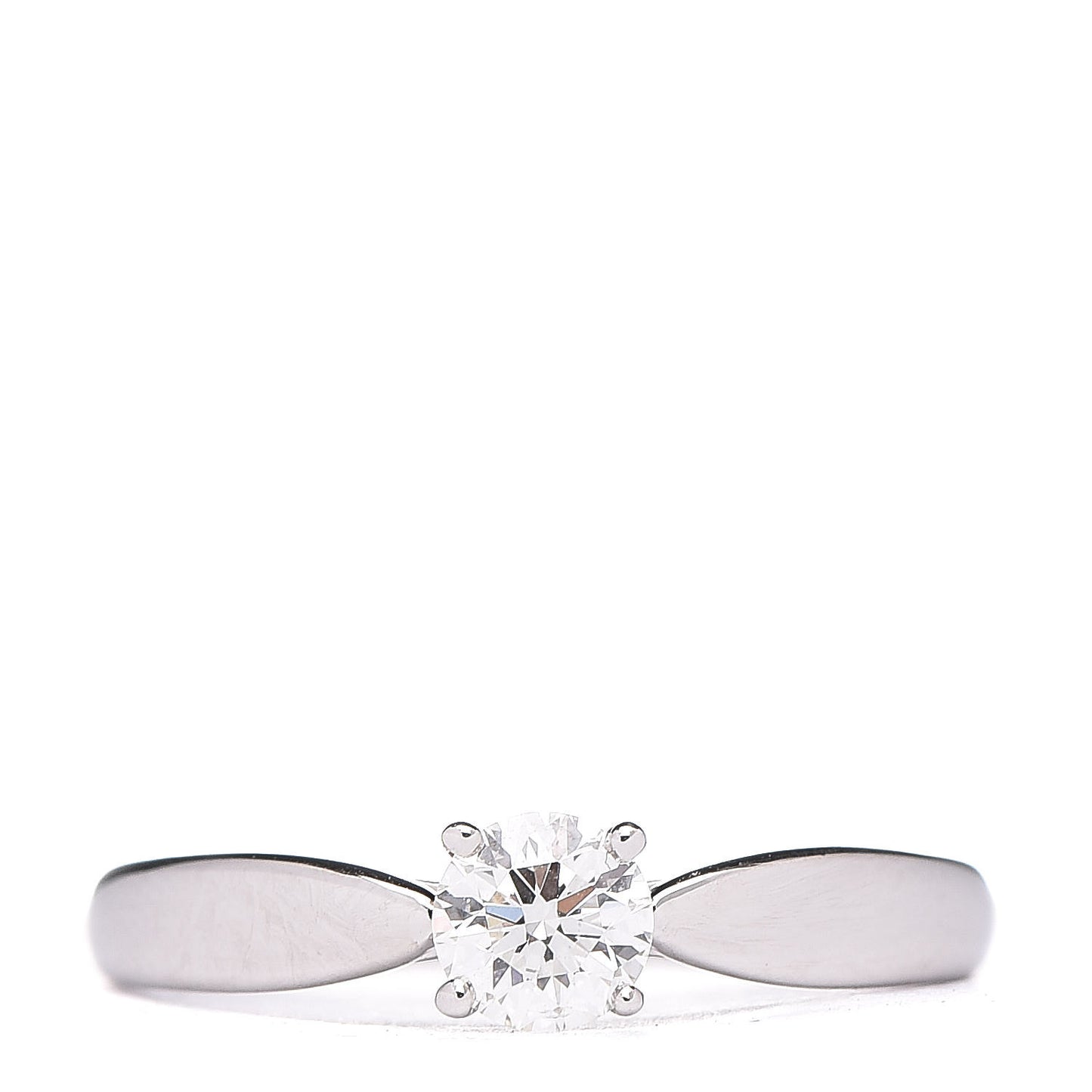 Platinum Diamond .30ct Harmony Solitaire Engagement Ring 48 4.25