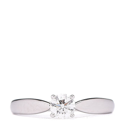 Tiffany Platinum Diamond .30ct Harmony Solitaire Engagement Ring 48 4.25 1 of 7
