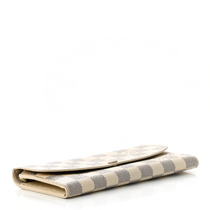 Louis Vuitton Damier Azur Emilie Wallet 4 of 7