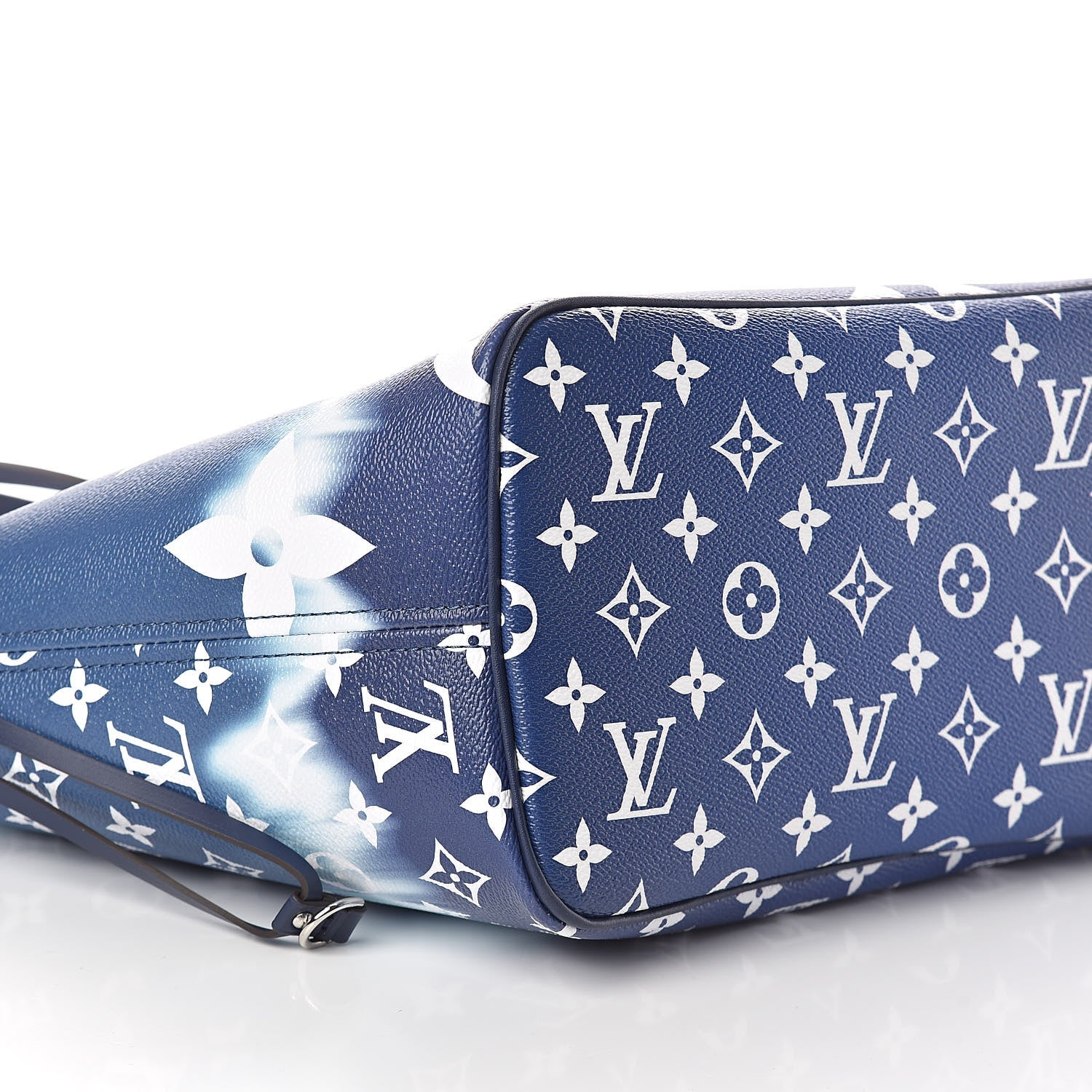 Louis Vuitton Monogram Escale Neverfull MM Blue 9 of 10