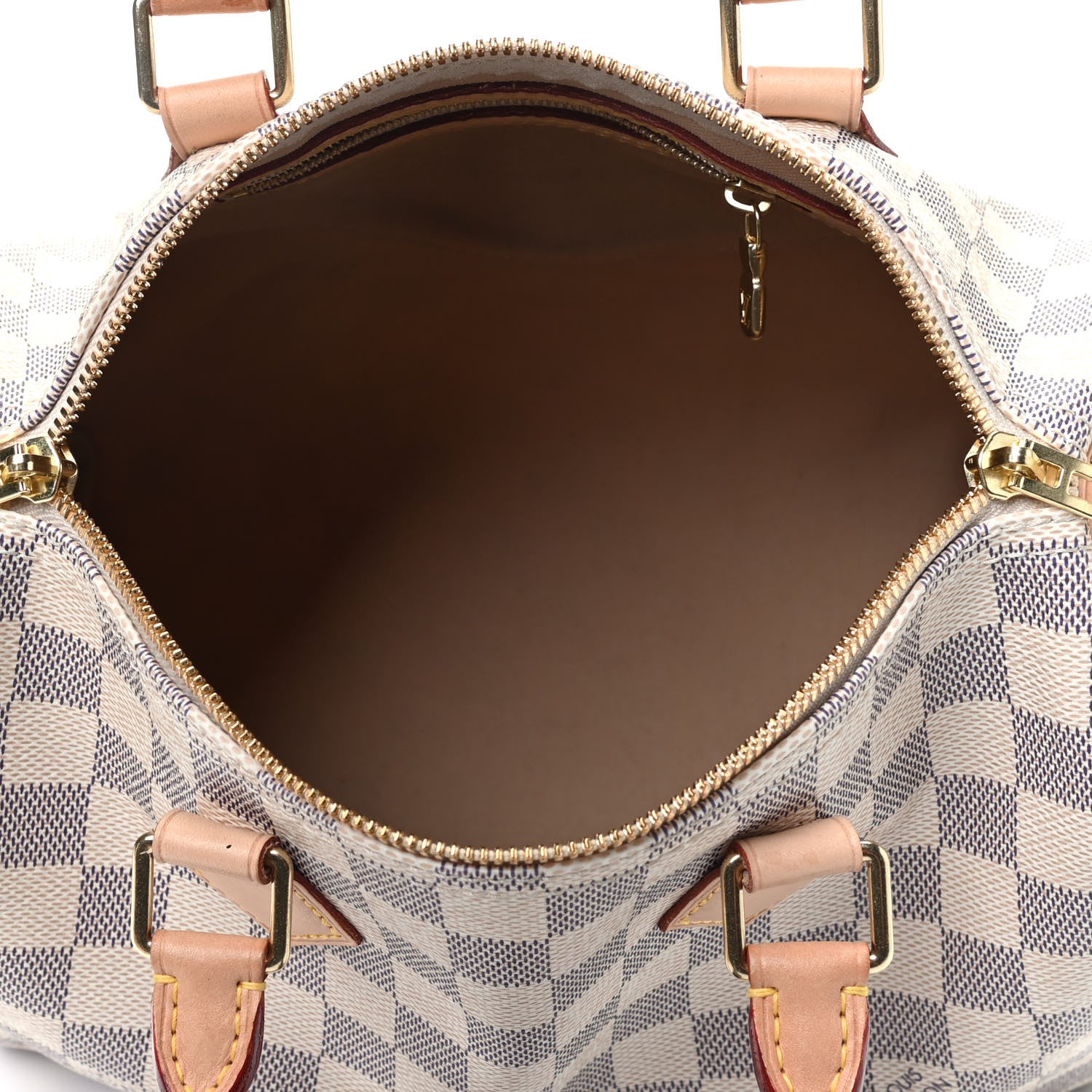 Louis Vuitton Damier Azur Speedy Bandouliere 25 6 of 10