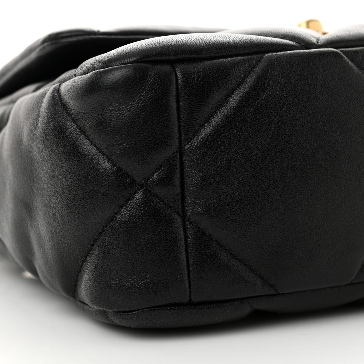 Chanel Lambskin Quilted Medium Chanel 19 Flap Black 10 of 12