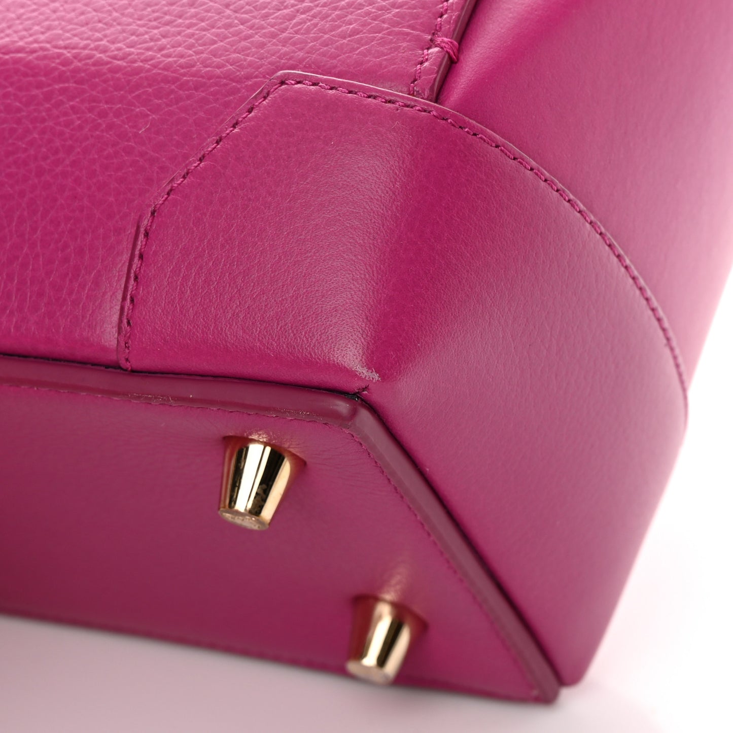 Calfskin Small Eloise Tote Fuchsia