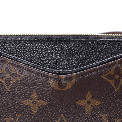 Louis Vuitton Monogram Pallas Clutch Black 7 of 11