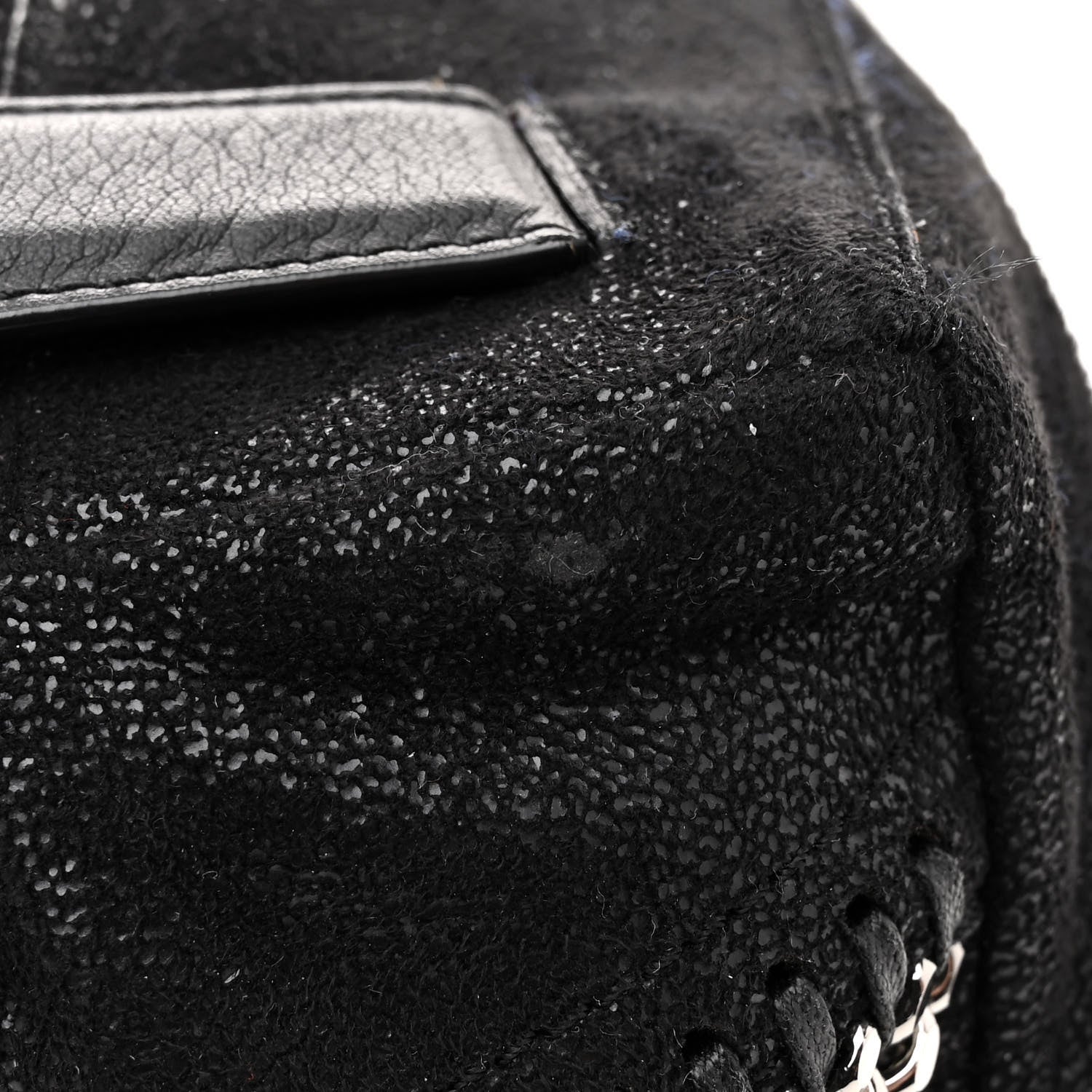 Stella McCartney Shaggy Deer Small Falabella Backpack Black 18 of 18